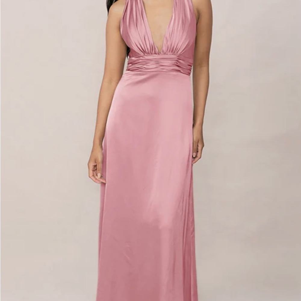 Revelry Bridesmaids Dress in Rosette (The Dylan)